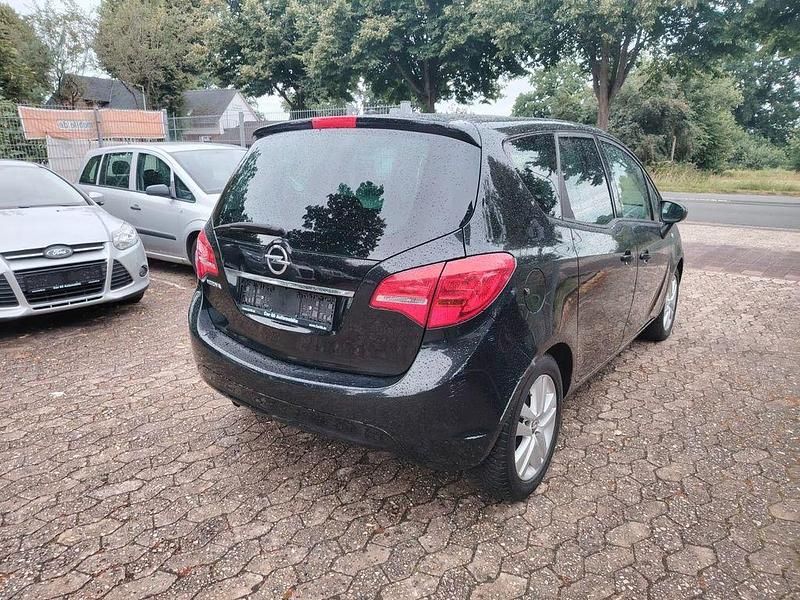 Gebraucht Opel Meriva Edition 101 PS (74 kW) 2011 Schwarz Van / Kleinbus