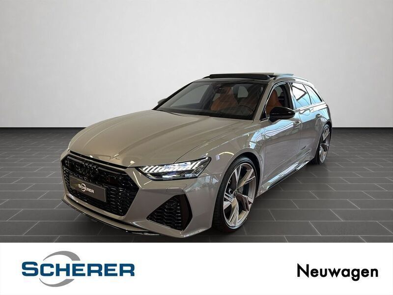 Grau Neu 2024 Audi RS6 Sport Kombi | 138.680 € - Bild 1/4