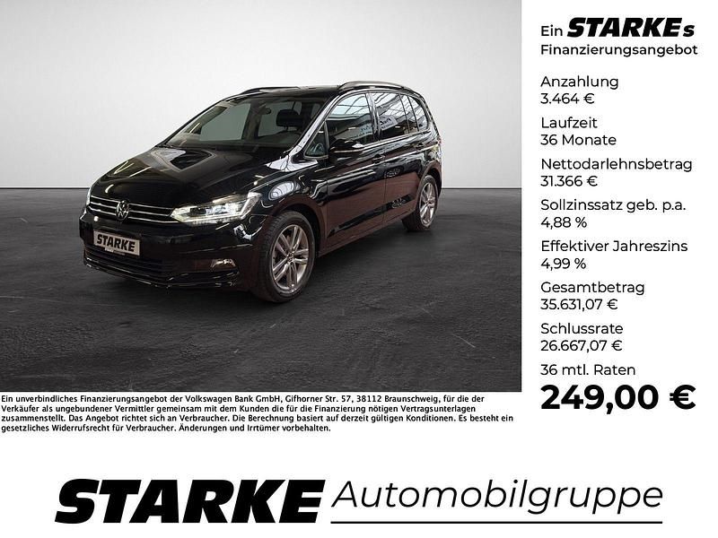 Weiß Gebraucht 2020 VW Touran Comfortline Van / Kleinbus | 33.850 € - Bild 1/4