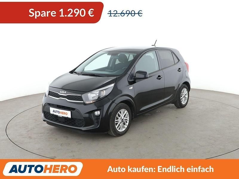 Schwarz Gebraucht 2022 Kia Picanto DREAM-TEAM Edition Kleinwagen | 11.400 € (Guter Preis) - Bild 1/3
