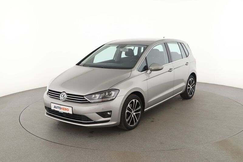 Grau Gebraucht 2014 VW Golf Sportsvan Highline Van / Kleinbus | 15.360 € (Fairer Preis) - Bild 1/4