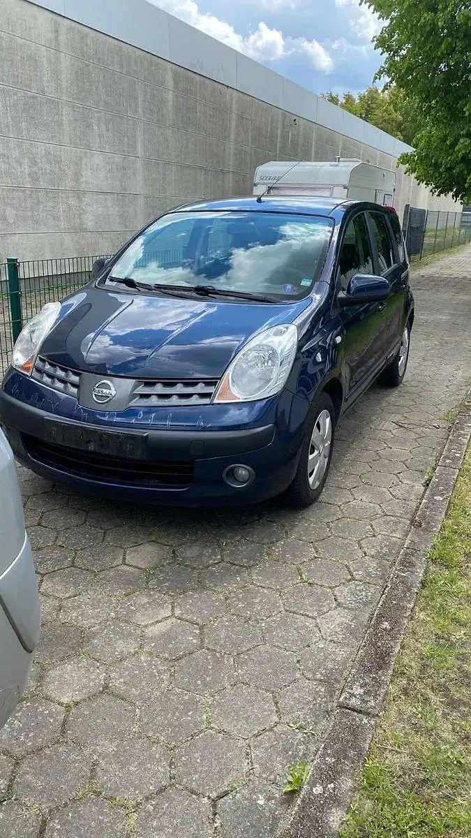 Gebraucht Nissan Note Acenta 110 PS (80 kW) 2006 Blau Kleinwagen
