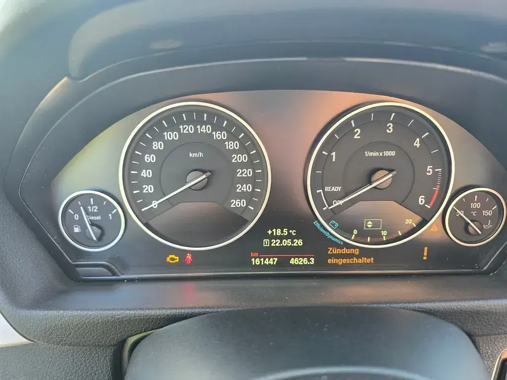 Gebraucht BMW 316 116 PS (85 kW) 2018 Schwarz Kombi