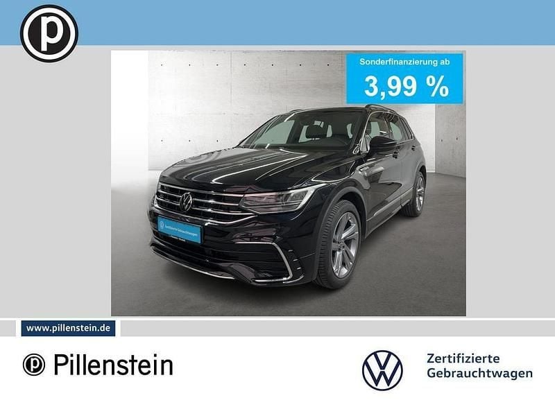 Schwarz Gebraucht 2023 VW Tiguan R-line SUV | 32.502 € (Guter Preis) - Bild 1/4