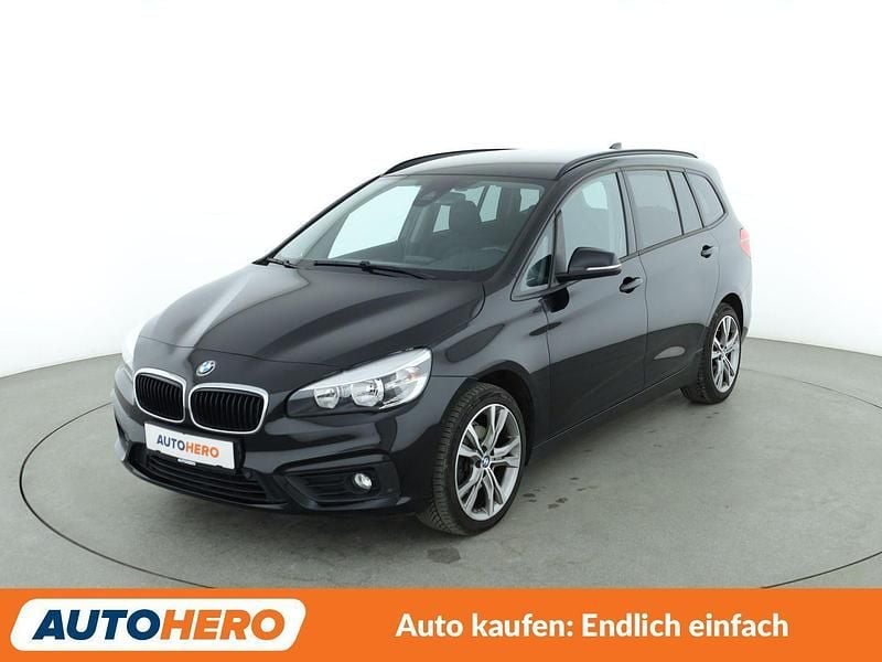Schwarz Gebraucht 2017 BMW 216 Gran Tourer Advantage Van / Kleinbus | 14.120 € (Fairer Preis) - Bild 1/3