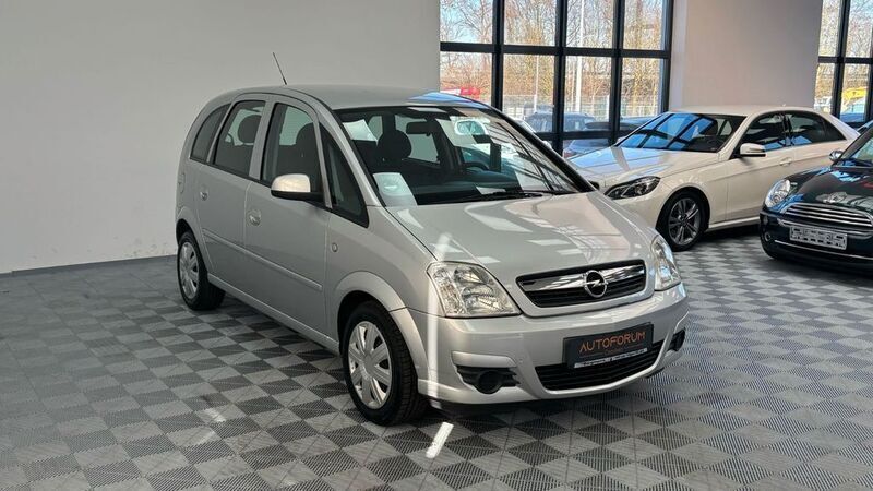Silber Gebraucht 2010 Opel Meriva Edition Van / Kleinbus | 3.333 € (Fairer Preis) - Bild 1/4