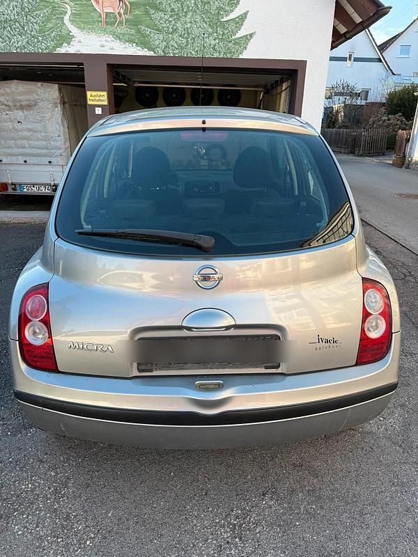 Gebraucht Nissan Micra 65 PS (47 kW) 2008 Silber Kleinwagen