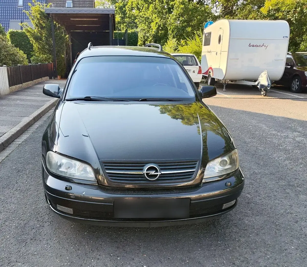 Gebraucht Opel Omega 211 PS (155 kW) 2000 Schwarz Kombi