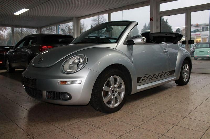 Silber Gebraucht 2008 VW Beetle United Cabrio | 8.490 € (Teuer) - Bild 1/4