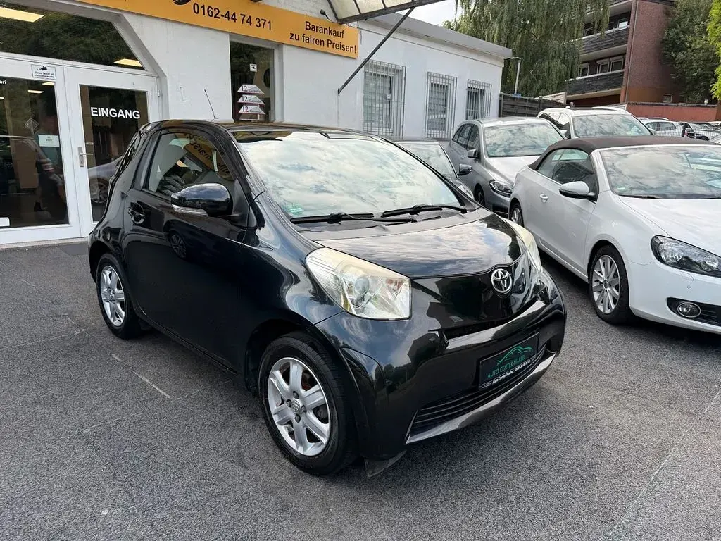 Gebraucht Toyota iQ 68 PS (50 kW) 2009 Schwarz Kleinwagen