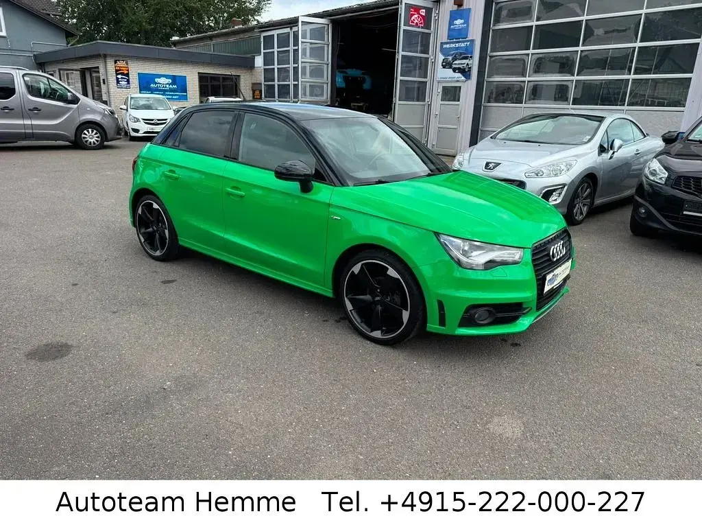 Gebraucht Audi A1 Sportback S-Line 86 PS (63 kW) 2015 Individuallackierung audi excl Kleinwagen