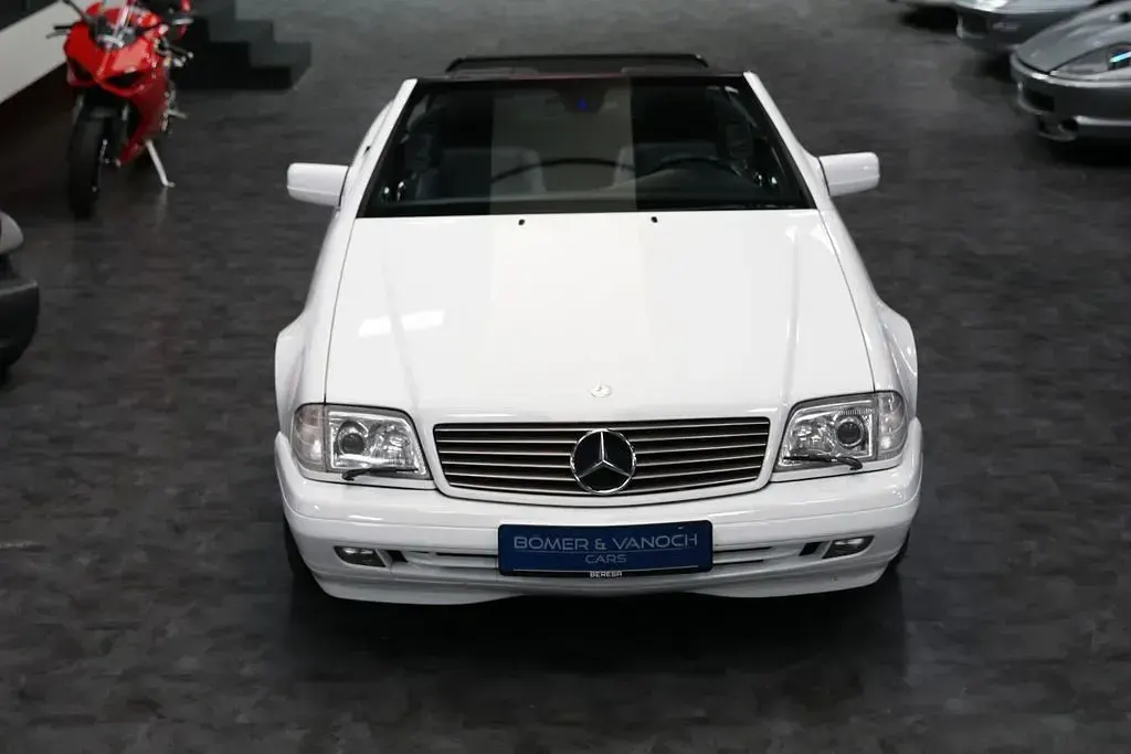 Gebraucht Mercedes SL320 231 PS (169 kW) 1998 Weiß Cabrio