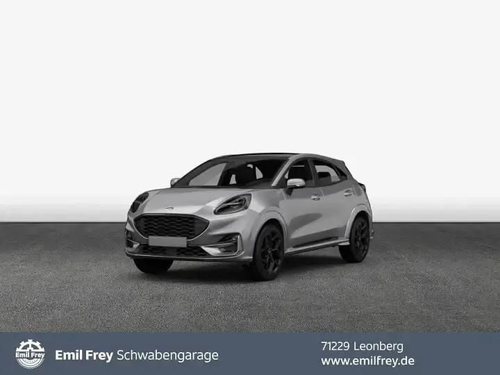 Solar silver metallic Gebraucht 2023 Ford Puma ST-Line SUV | 21.900 € (Superpreis) - Bild 1/3