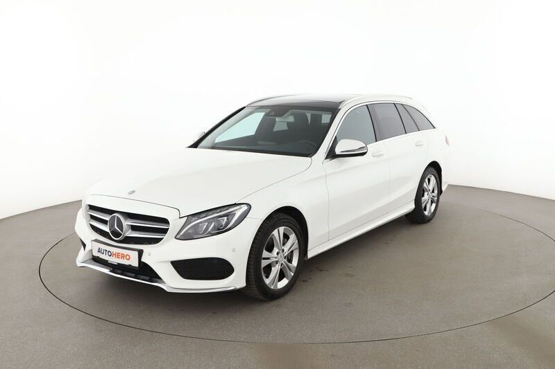 Weiß Gebraucht 2016 Mercedes C200 AMG line Kombi | 19.470 € (Etwas zu teuer) - Bild 1/4