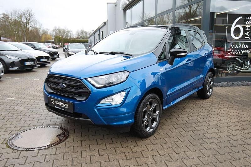 Gebraucht Ford Ecosport ST-Line 125 PS (91 kW) 2018 Blau SUV