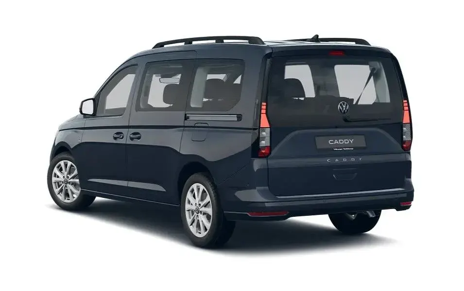 Gebraucht VW Caddy Maxi Life 122 PS (89 kW) 2024 Starlight blue metallic Van / Kleinbus