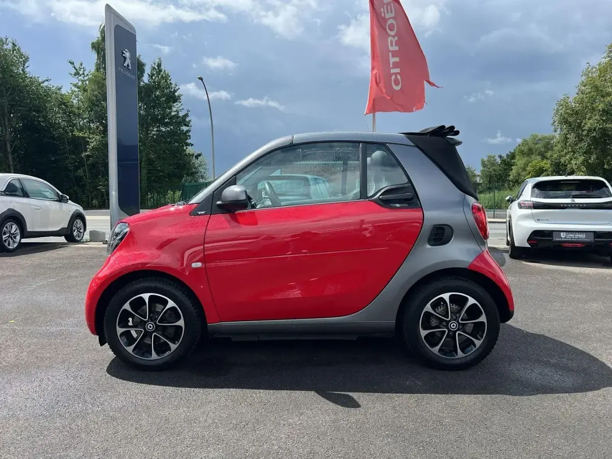 Occasion Smart ForTwo Cabrio 90 ch (66 kW) 2017 Gris Cabriolet