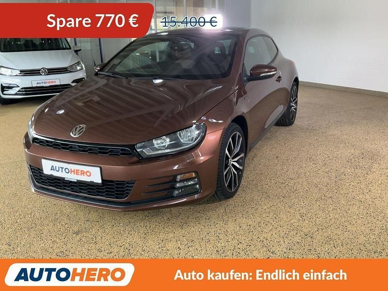 Braun Gebraucht 2016 VW Scirocco Allstar Coupé | 14.630 € (Fairer Preis) - Bild 1/3