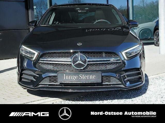 Gebraucht Mercedes A35 AMG AMG 306 PS (225 kW) 2021 Schwarz metalliclack kosmosschwarz metallic Limousine