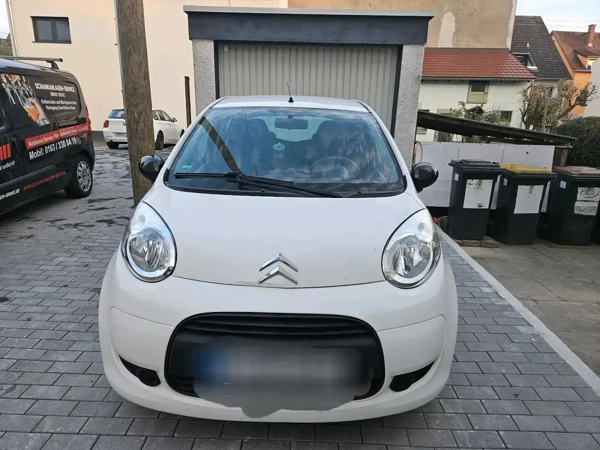 Gebraucht Citroën C1 69 PS (50 kW) 2009 Weiß Kleinwagen