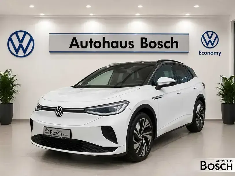 Gebraucht VW ID.4 GTX 219 kW (299 PS) 2022 Gletscherweiss SUV