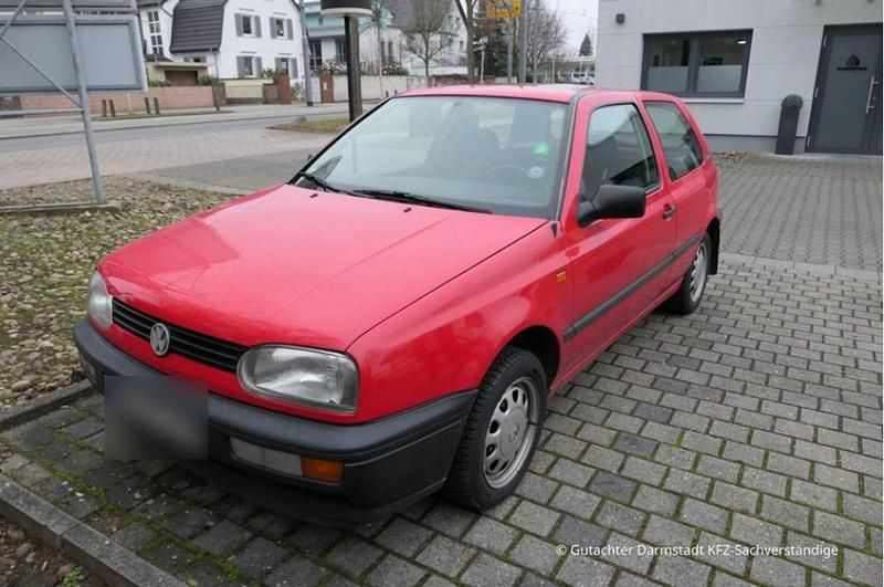 Rot Gebraucht 1994 VW Golf III Kleinwagen | 1.800 € - Bild 1/4