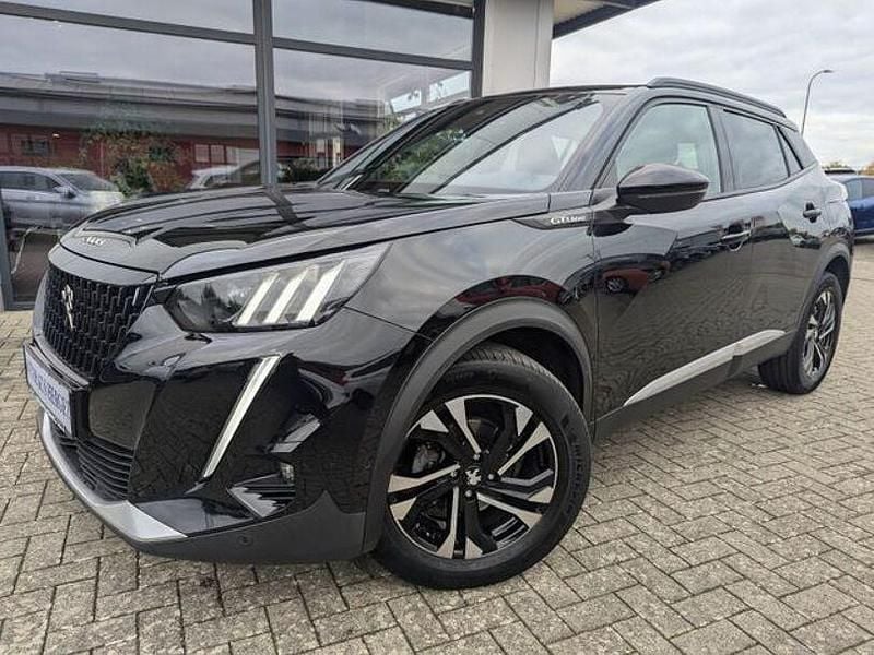 Schwarz Gebraucht 2020 Peugeot 2008 GT-line SUV | 15.990 € (Fairer Preis) - Bild 1/4