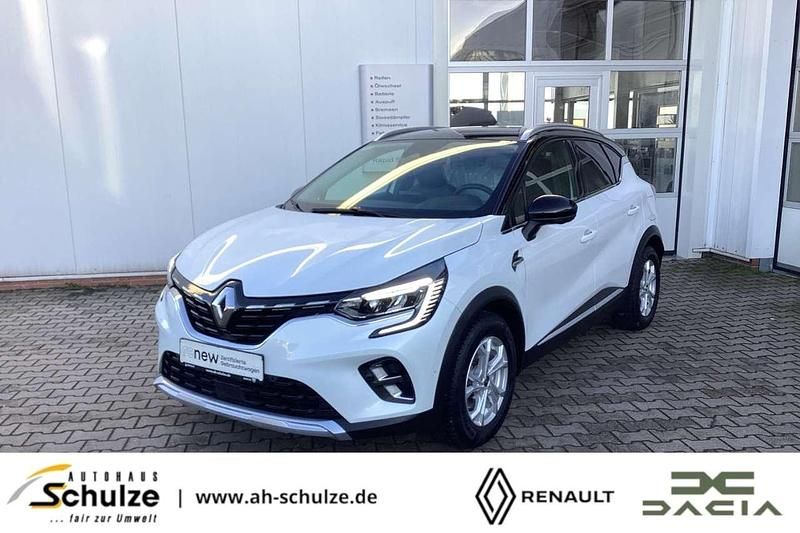 Weiss qnc+schwarz gne Gebraucht 2020 Renault Captur Intens SUV | 17.990 € (Fairer Preis) - Bild 1/4