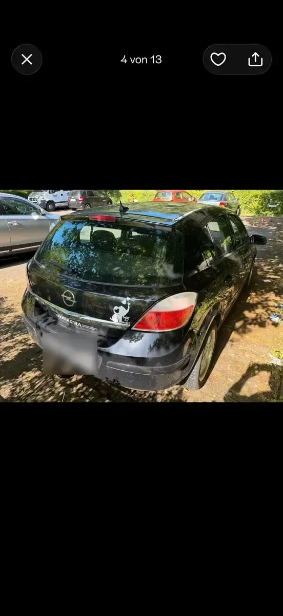 Gebraucht Opel Astra 105 PS (77 kW) 2006 Schwarz Kleinwagen