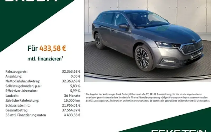 Gebraucht Skoda Octavia Style 150 PS (110 kW) 2024 Kombi