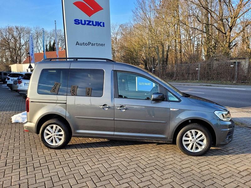 Gebraucht VW Caddy Comfortline 102 PS (75 kW) 2016 Indiumgrau metallic Van / Kleinbus