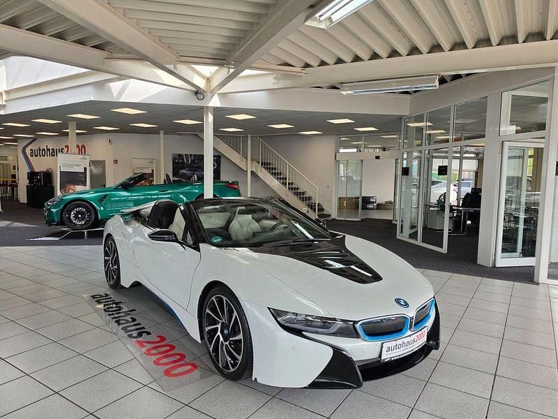 Gebraucht BMW i8 Performance 374 PS (275 kW) 2018 Weiß Cabrio