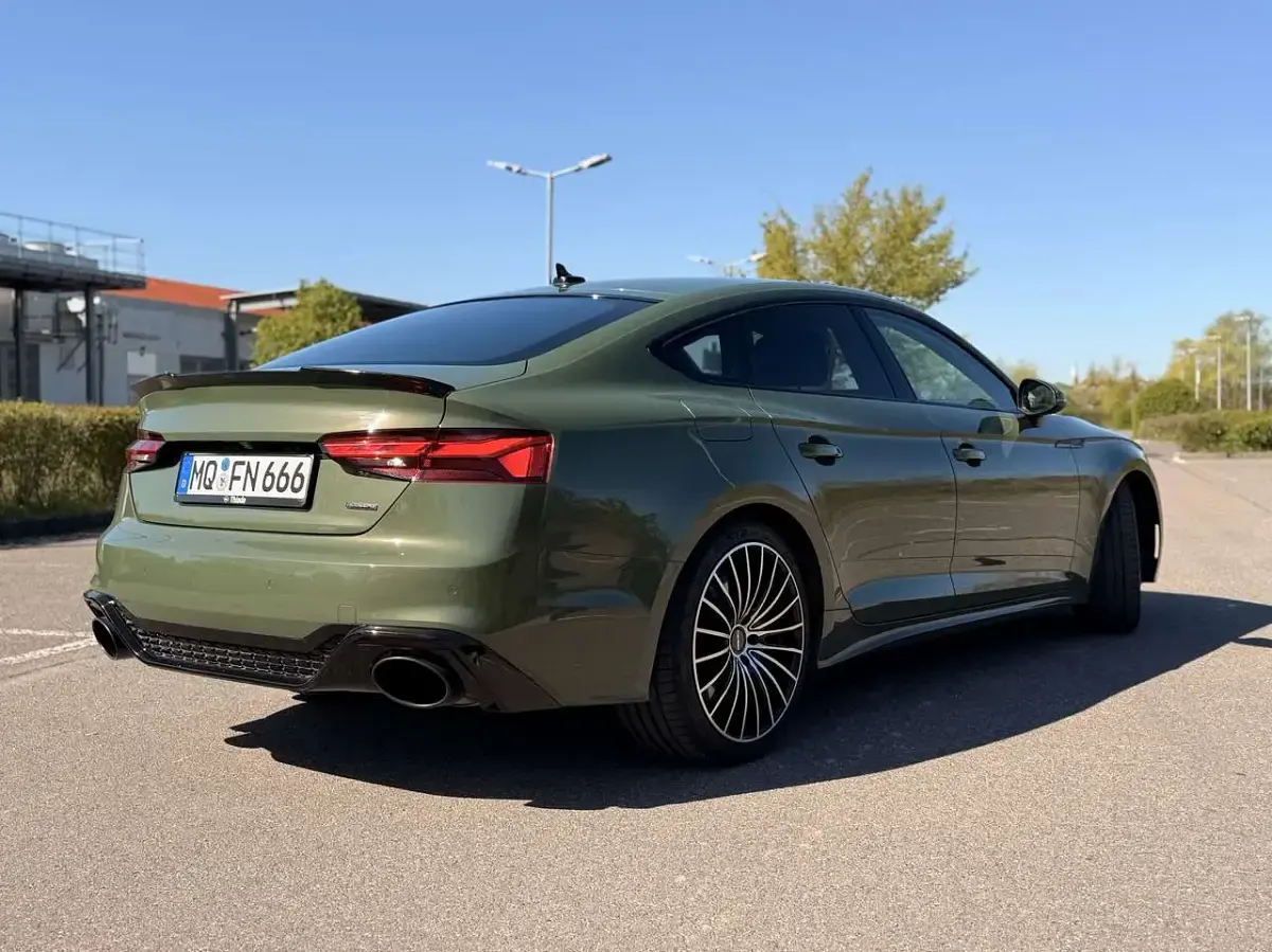 Second-hand Audi A5 Advanced 265 CP (194 kW) 2021 Verde Coupe