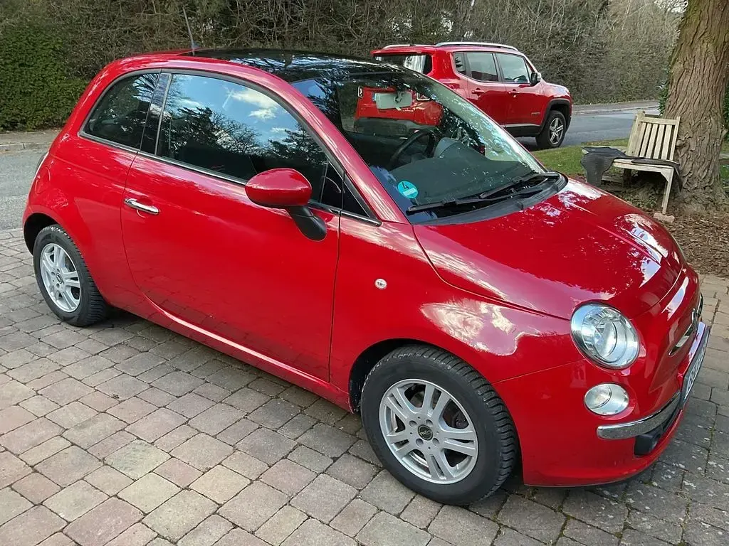 Gebraucht Fiat 500 69 PS (50 kW) 2014 Rot