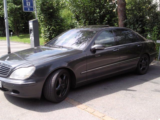 Gebraucht Mercedes S430 279 PS (205 kW) 2001 Schwarz Limousine