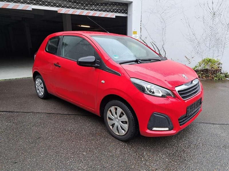 Gebraucht Peugeot 108 Basis 69 PS (50 kW) 2014 Zu lackieren rot Kleinwagen