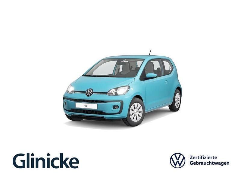 Gebraucht VW up! Basis 65 PS (47 kW) 2021 Blau Kleinwagen