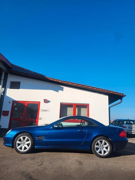 Gebraucht Mercedes SL500 306 PS (225 kW) 2002 Blau Cabrio