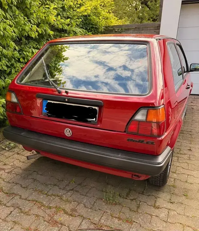 Gebraucht VW Golf II 69 PS (50 kW) 1990 Rot Kleinwagen
