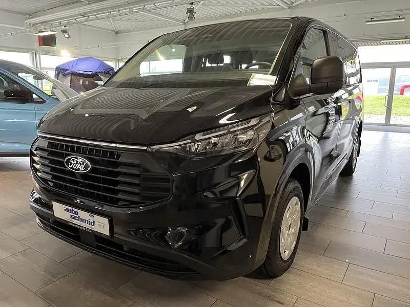 Obsidianschwarz Gebraucht 2025 Ford Transit Custom Trend Kombi | 39.990 € - Bild 1/4