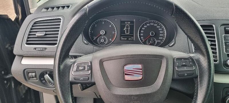 Gebraucht Seat Alhambra Style 140 PS (102 kW) 2011 Schwarz Van / Kleinbus