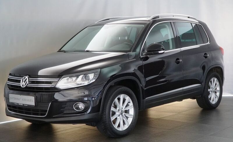 Schwarz Gebraucht 2014 VW Tiguan Sportline SUV | 13.990 € (Fairer Preis) - Bild 1/4