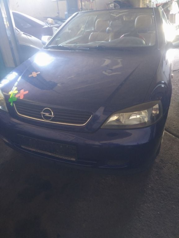 Gebraucht Opel Astra Cabriolet Edition 125 PS (91 kW) 2003 Blau Cabrio