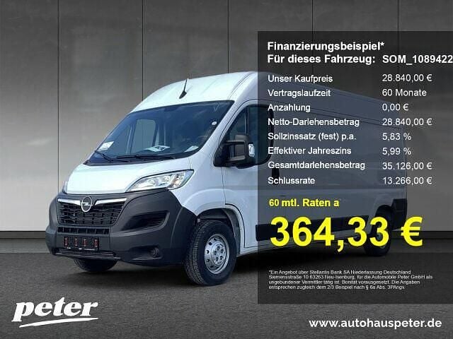Weiss Gebraucht 2024 Opel Movano Edition Van | 28.840 € (Superpreis) - Bild 1/4