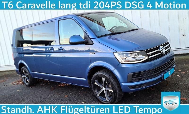 Acapulcoblau metallic Gebraucht 2017 VW T6 Comfortline Van | 29.950 € (Guter Preis) - Bild 1/4