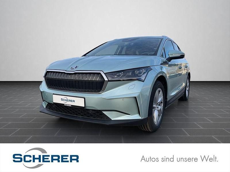 Gebraucht Skoda Enyaq iV ecoSuite 150 kW (204 PS) 2021 Arcticsilber metallic (metallic) SUV