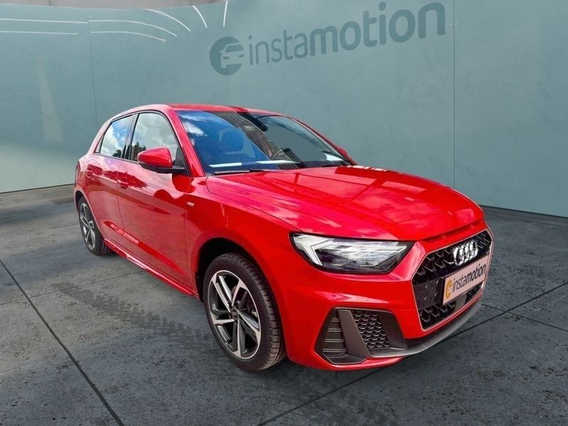 Rot Gebraucht 2025 Audi A1 Sportback S-Line Kleinwagen | 27.390 € (Fairer Preis) - Bild 1/3