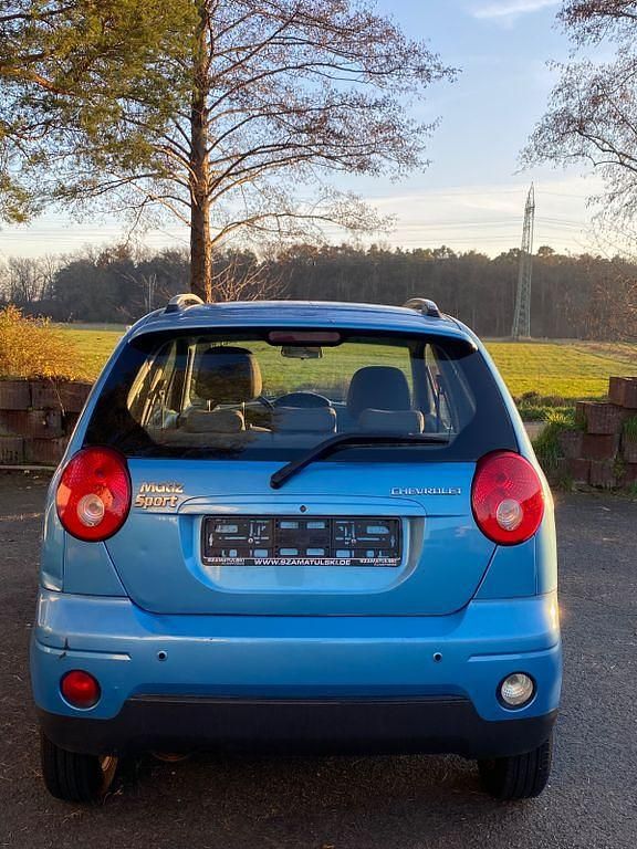 Blau Gebraucht 2009 Chevrolet Matiz SE Kleinwagen | 2.200 € (Fairer Preis) - Bild 1/4