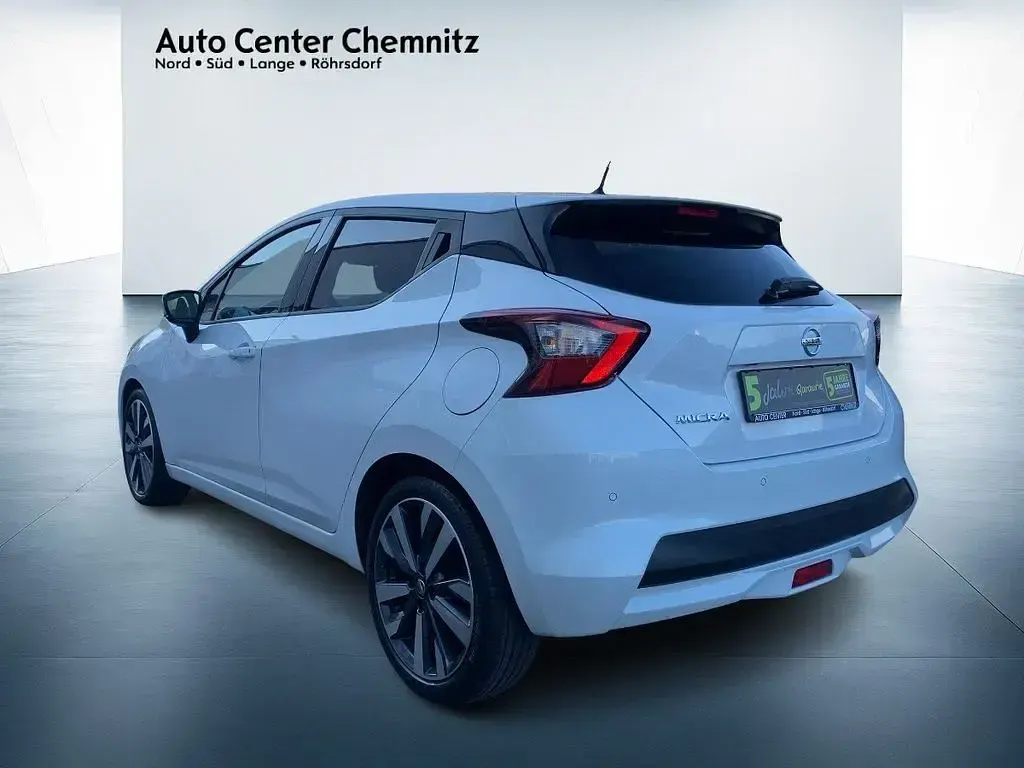 Gebraucht Nissan Micra Tekna 92 PS (67 kW) 2021 Weiß Kleinwagen