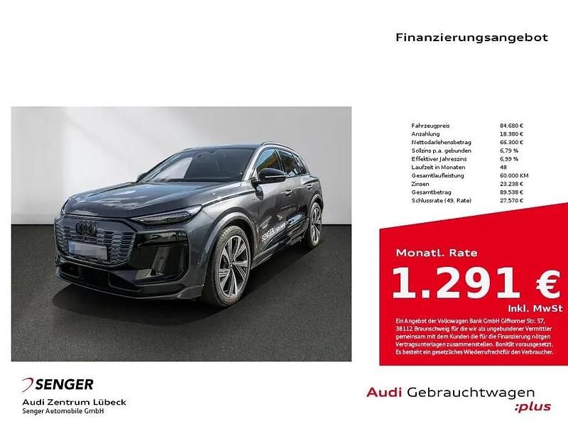 Daytonagrau perleffekt Gebraucht 2025 Audi Q6 e-tron Ambiente SUV | 84.680 € (Teuer) - Bild 1/1